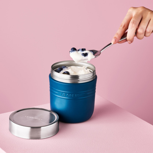 Le Creuset On The Go Deep Teal Food Flask 500ml